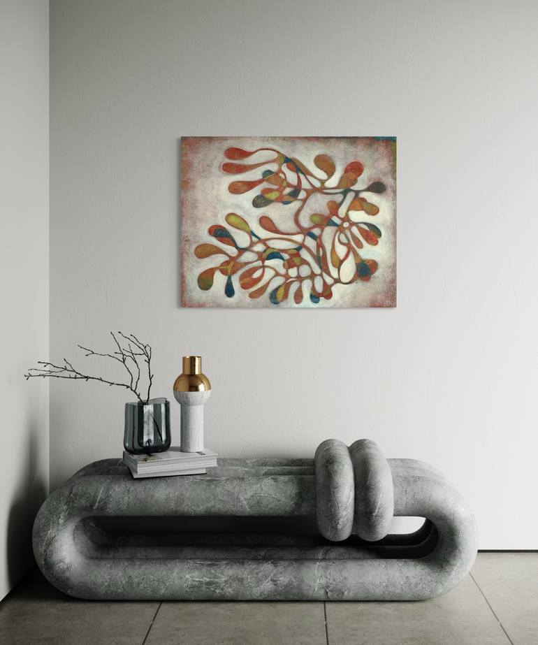 Original Contemporary Abstract Painting by Maarit Korhonen