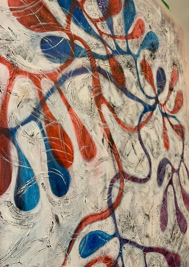 Original Contemporary Abstract Painting by Maarit Korhonen