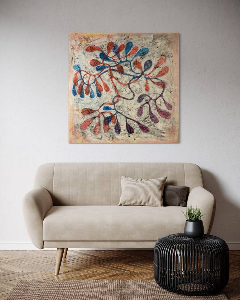 Original Contemporary Abstract Painting by Maarit Korhonen