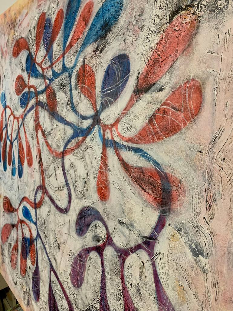 Original Contemporary Abstract Painting by Maarit Korhonen