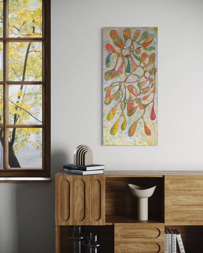 Original Contemporary Abstract Painting by Maarit Korhonen