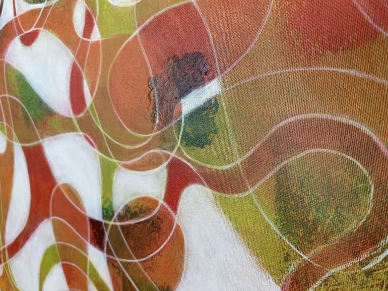Original Contemporary Abstract Painting by Maarit Korhonen