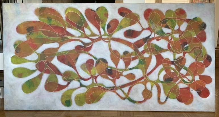 Original Contemporary Abstract Painting by Maarit Korhonen