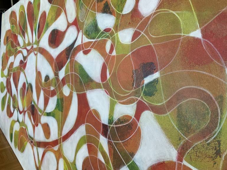 Original Contemporary Abstract Painting by Maarit Korhonen