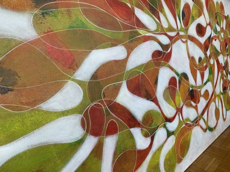 Original Contemporary Abstract Painting by Maarit Korhonen