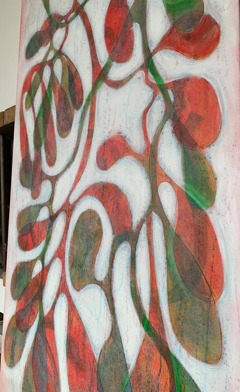 Original Contemporary Abstract Painting by Maarit Korhonen