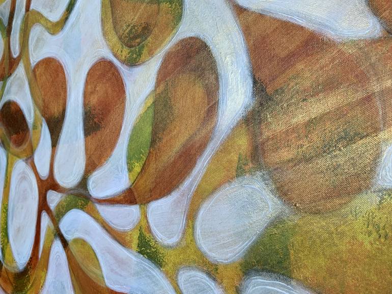 Original Abstract Expressionism Abstract Painting by Maarit Korhonen