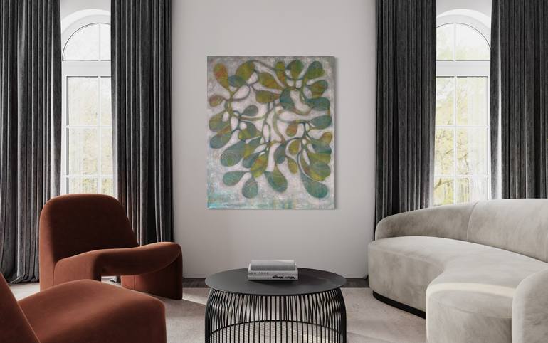 Original Abstract Expressionism Abstract Painting by Maarit Korhonen