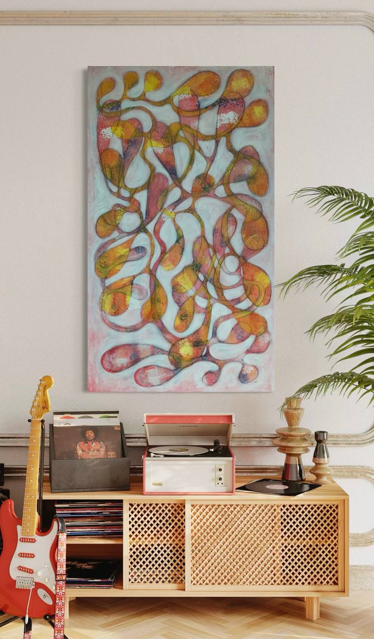Original Contemporary Abstract Painting by Maarit Korhonen