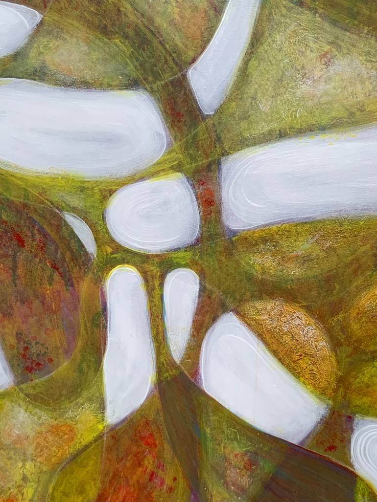 Original Abstract Expressionism Abstract Painting by Maarit Korhonen