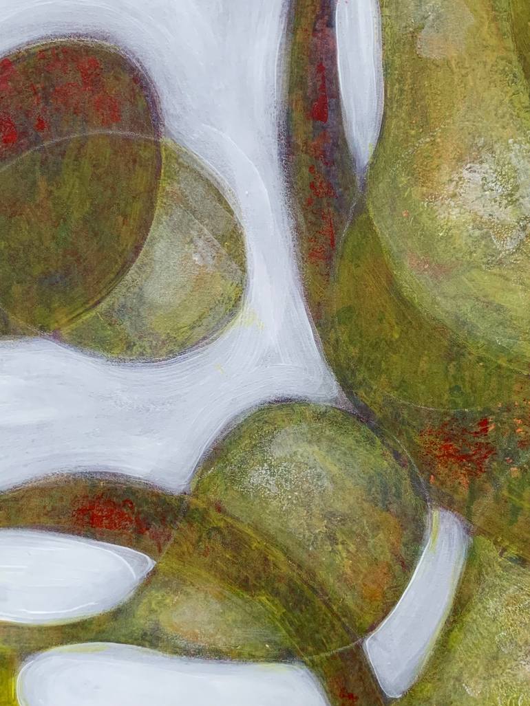 Original Abstract Expressionism Abstract Painting by Maarit Korhonen