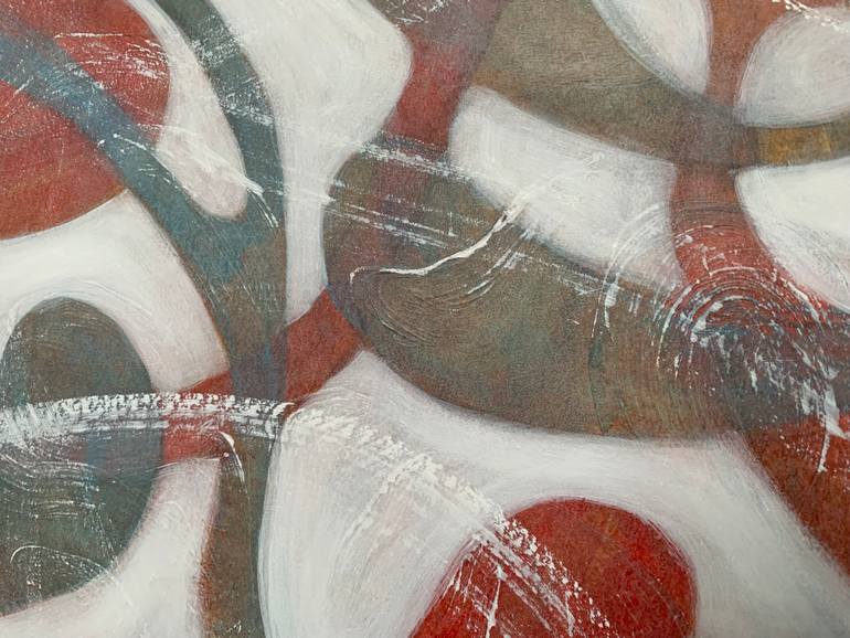 Original Abstract Expressionism Abstract Painting by Maarit Korhonen