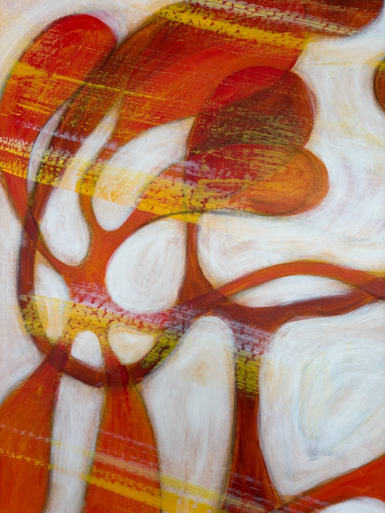 Original Abstract Expressionism Abstract Painting by Maarit Korhonen