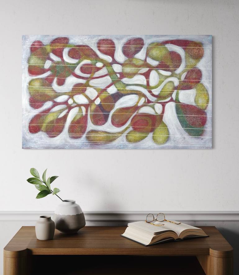 Original Contemporary Abstract Painting by Maarit Korhonen