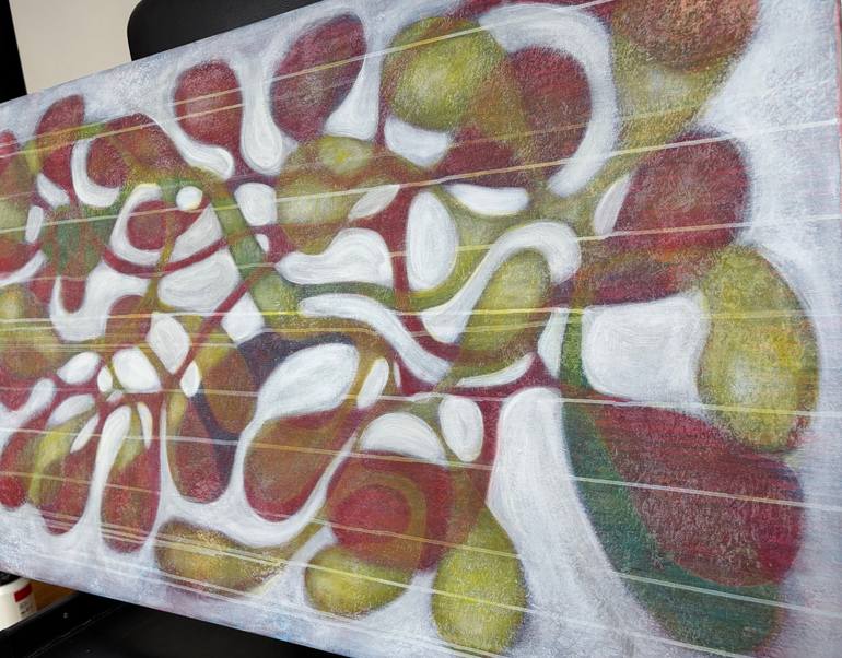 Original Contemporary Abstract Painting by Maarit Korhonen