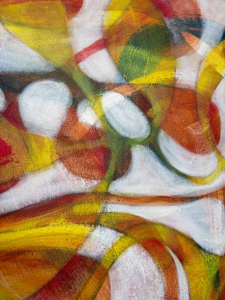 Original Abstract Expressionism Abstract Painting by Maarit Korhonen
