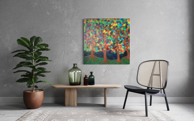 Original Modern Nature Painting by Maarit Korhonen