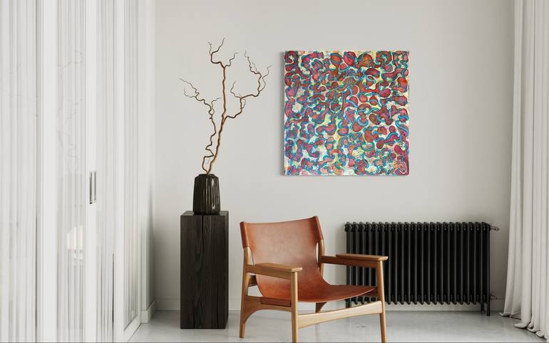 Original Abstract Painting by Maarit Korhonen