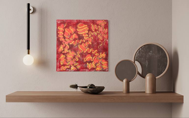 Original Abstract Painting by Maarit Korhonen