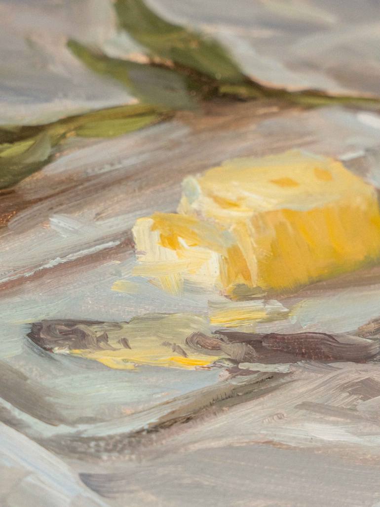 Original Impressionism Still Life Painting by Ed Pulella