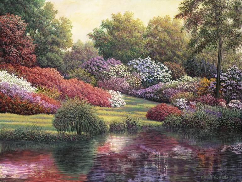 Gardener's Palette Painting by David Howells Saatchi Art