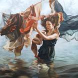 I float among the words that once held my dreams by Gabriel Cristian Matei