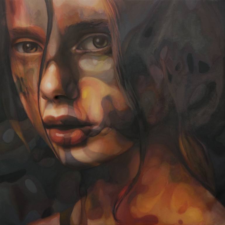 whispers Painting by Gabriel Cristian Matei | Saatchi Art