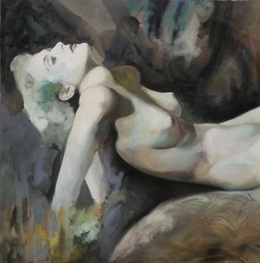 Original Figurative Nude Paintings by Gabriel Cristian Matei