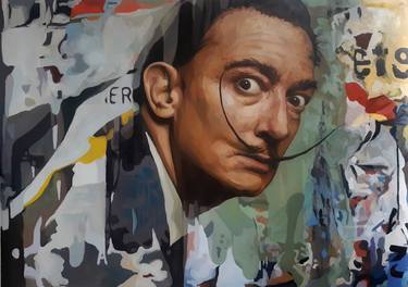 Original Pop Art Portrait Paintings by Gabriel Cristian Matei