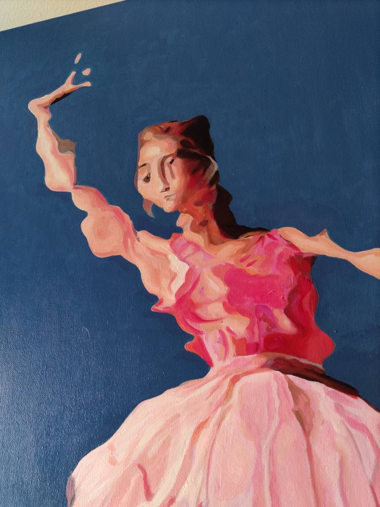 Original Expressionism Women Painting by Daniel Dacio