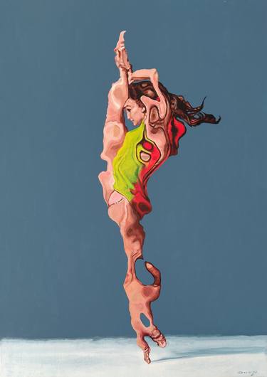 Original Surrealism Body Paintings by Daniel Dacio
