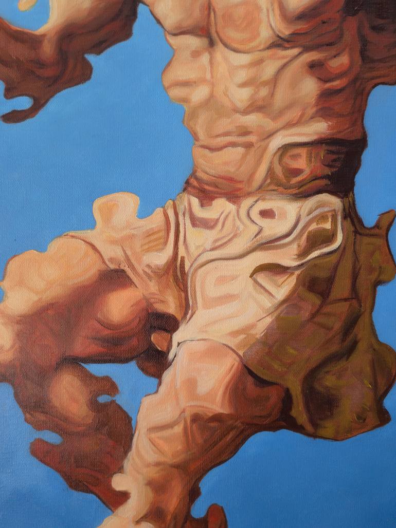 Original Symbolism Classical Mythology Painting by Daniel Dacio