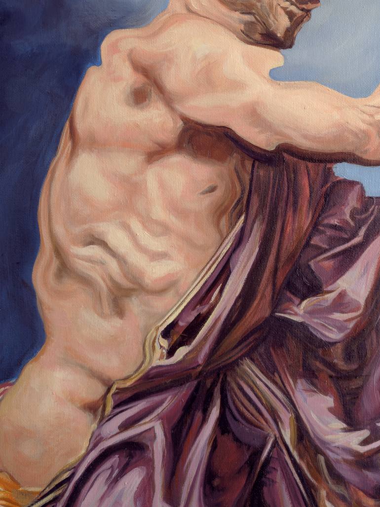 Original Symbolism Classical Mythology Painting by Daniel Dacio