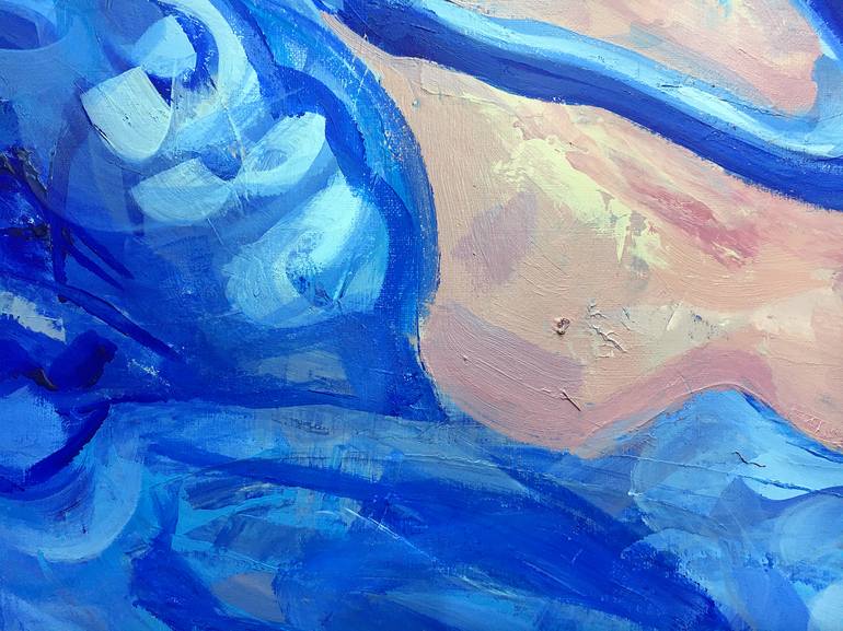 Original Abstract Body Painting by Daniel Dacio