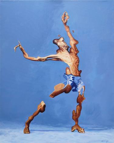 Original Figurative Body Paintings by Daniel Dacio