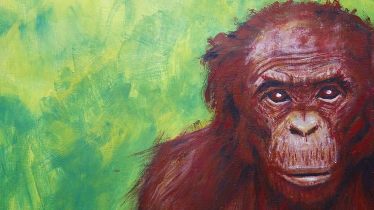 Original Figurative Animal Painting by Daniel Dacio