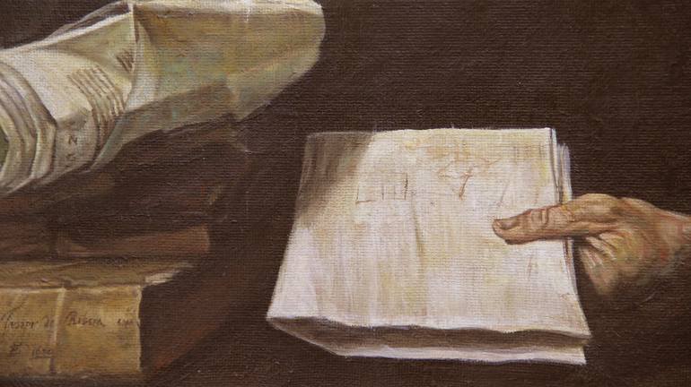 Original Figurative People Painting by Daniel Dacio