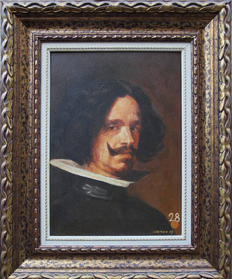 Original Portrait Painting by Daniel Dacio