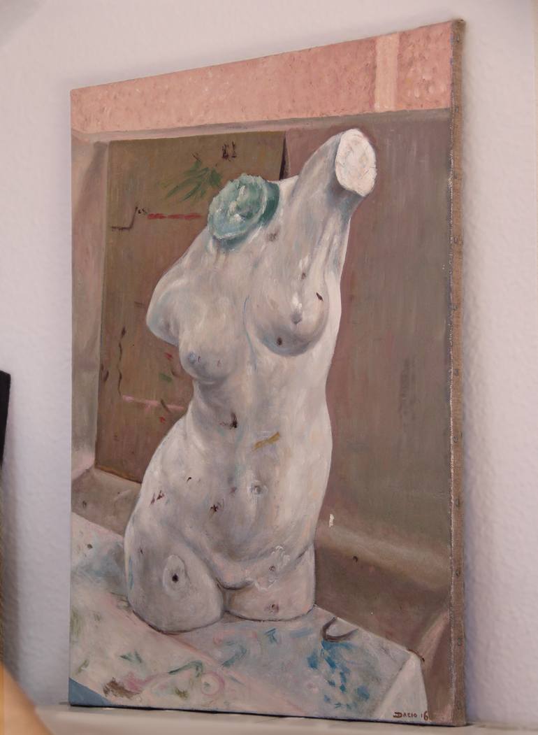 Original Figurative Body Painting by Daniel Dacio
