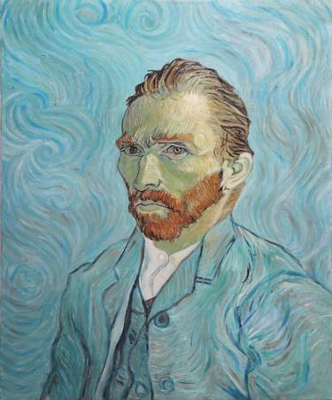 Van Gogh self-portrait 89, a fierce look thumb