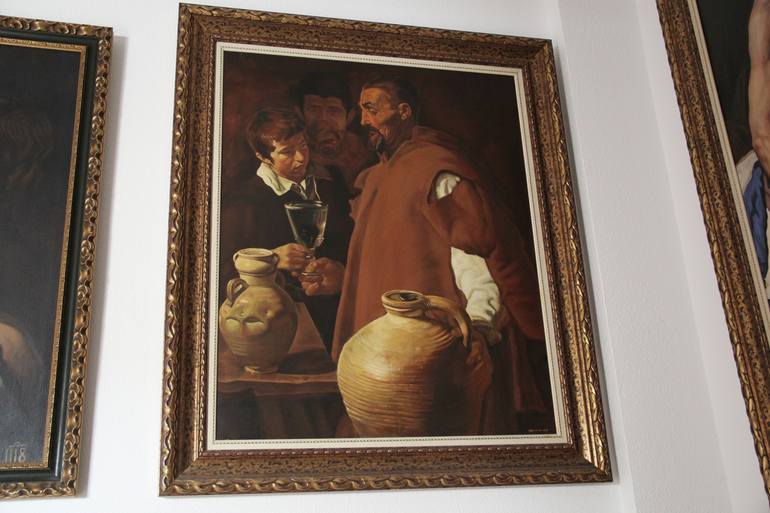 Original baroque Culture Painting by Daniel Dacio