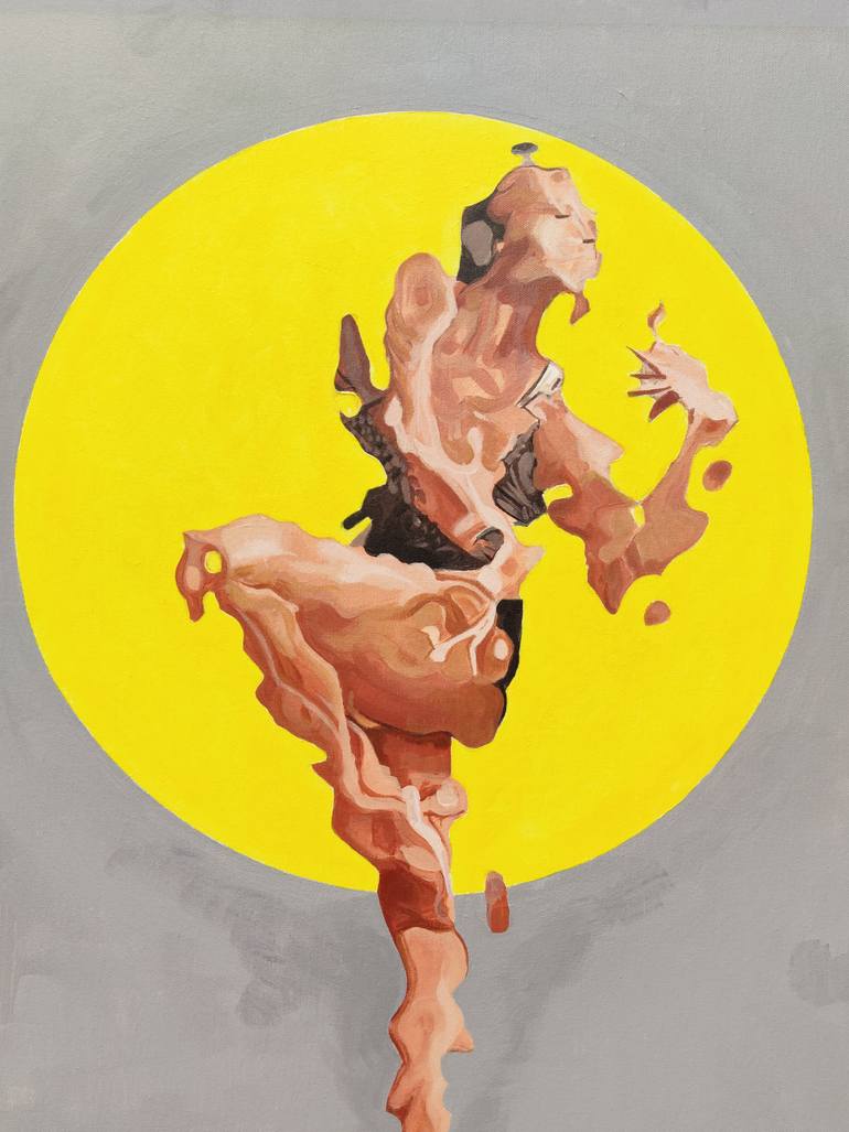 Original Expressionism Body Painting by Daniel Dacio