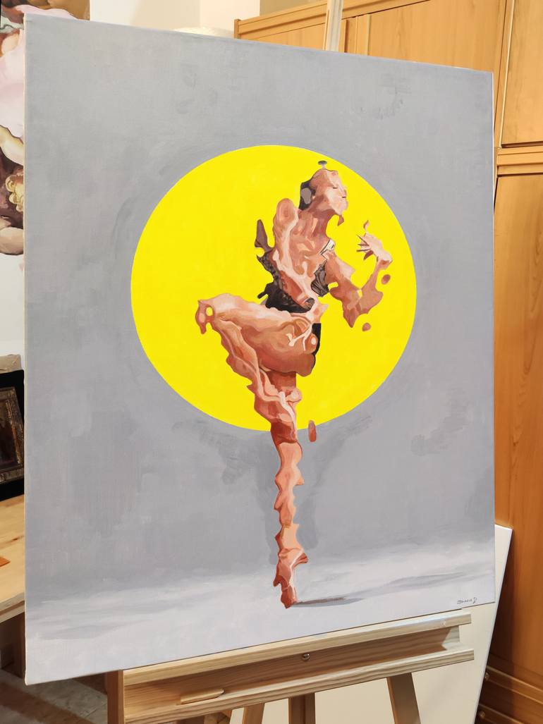 Original Expressionism Body Painting by Daniel Dacio