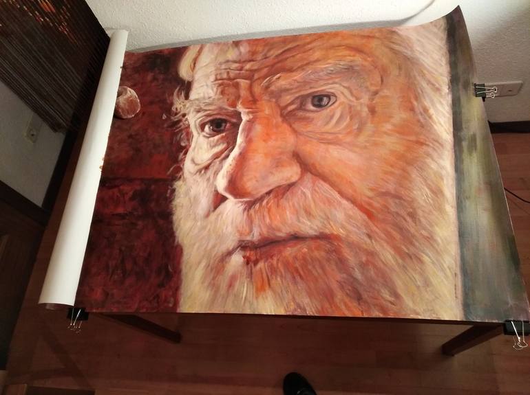 Original Portrait Painting by Daniel Dacio