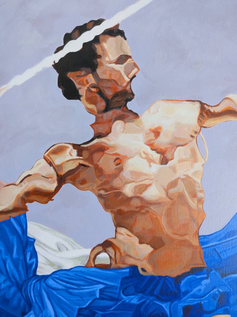 Original Expressionism Classical Mythology Painting by Daniel Dacio