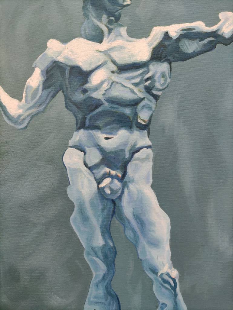 Original Figurative Body Painting by Daniel Dacio