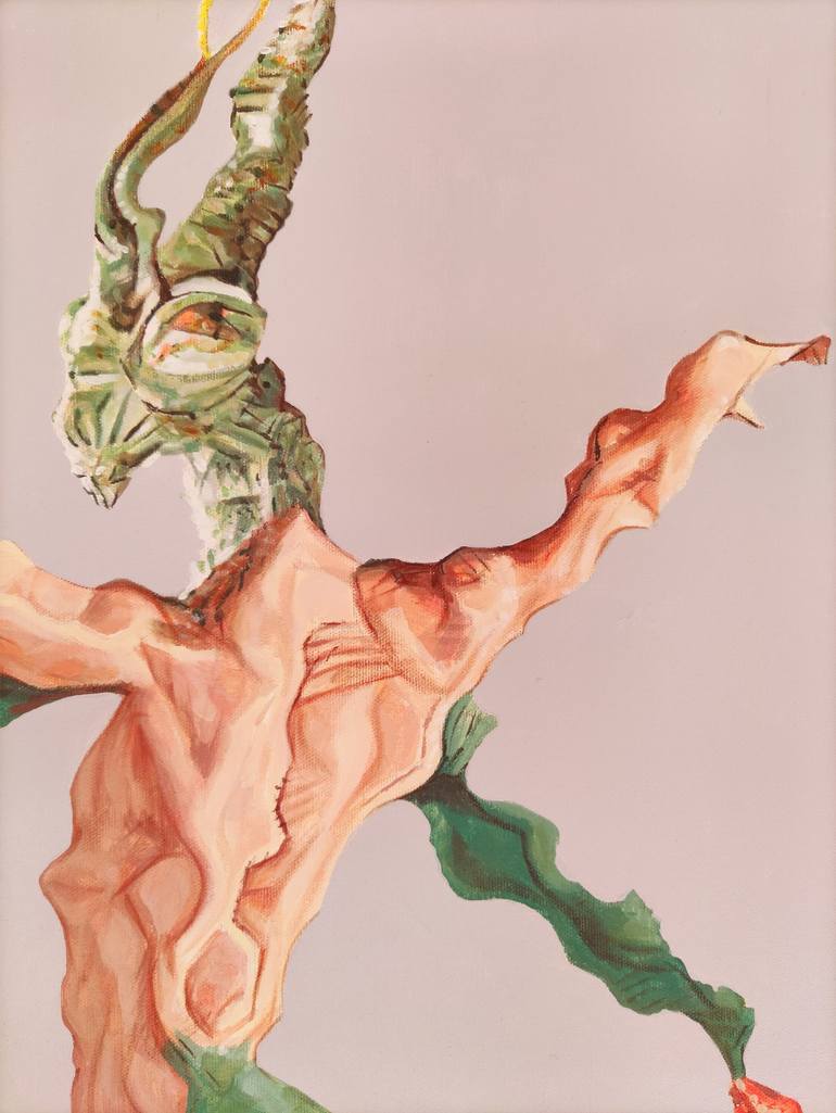 Original Surrealism Body Painting by Daniel Dacio