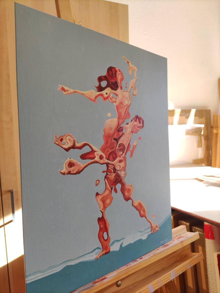 Original Expressionism Body Painting by Daniel Dacio
