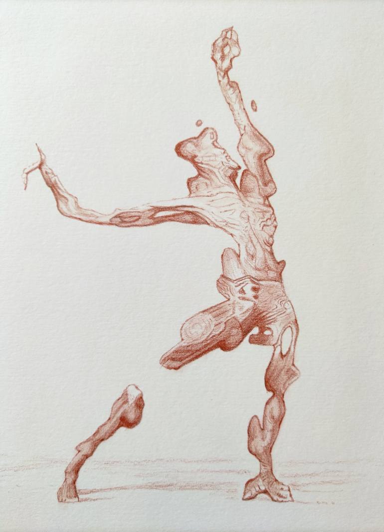 Original Body Drawing by Daniel Dacio