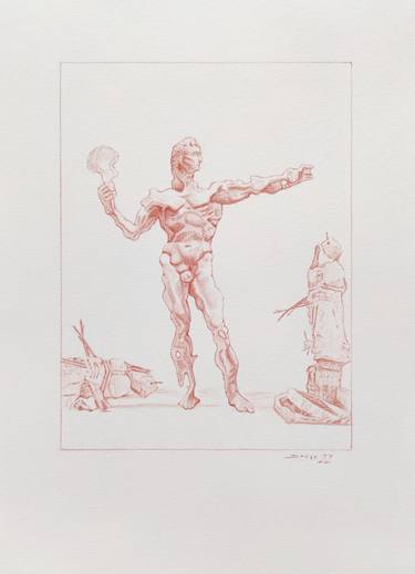 Print of Surrealism Body Drawings by Daniel Dacio